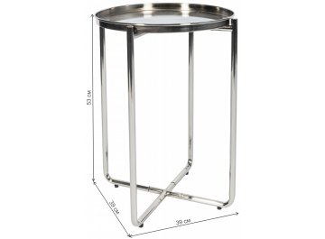 Журнальный столик Avril Silver