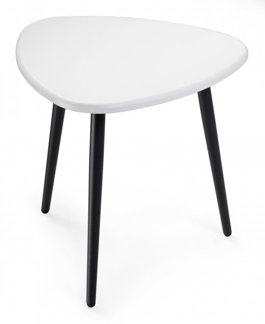 Журнальный столик М 005.0А65 белый глянец