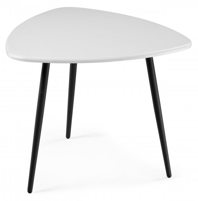 Журнальный столик М 005.1А65 белый глянец