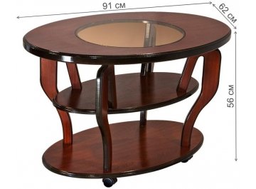 Журнальный столик Моцарт со стеклом