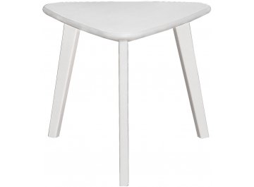 Журнальный столик Ретро треугольный снег