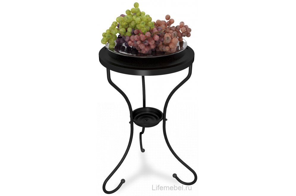 Журнальный столик SHT-CT10 черный муар