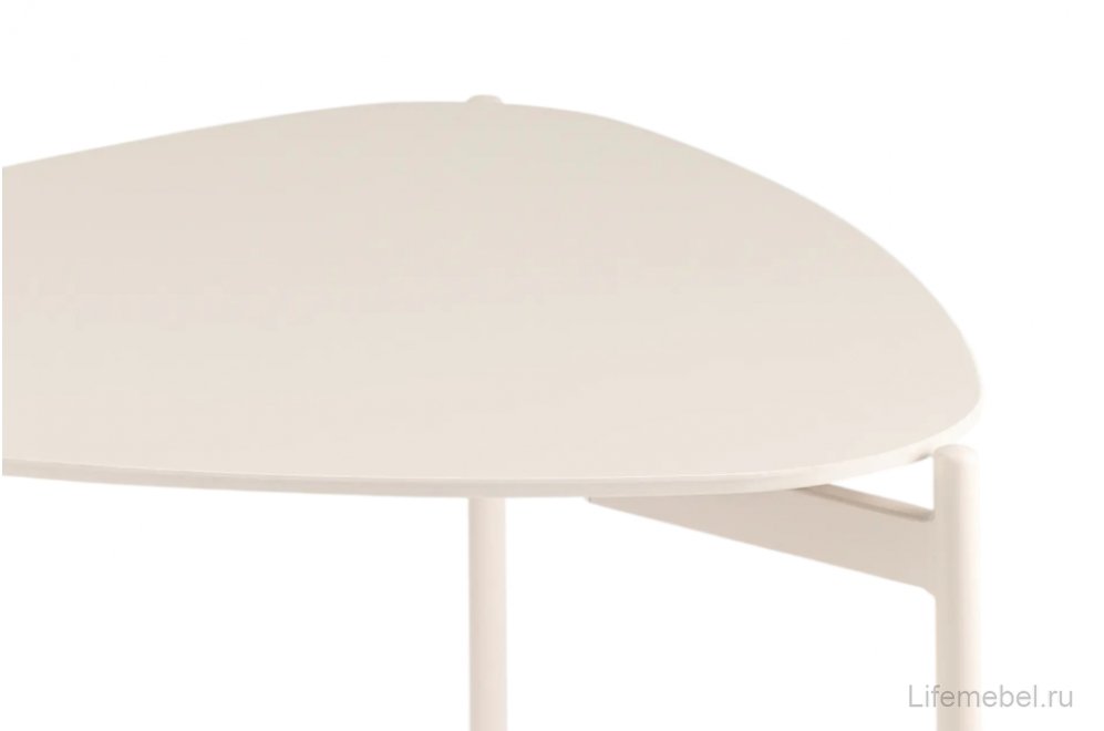 Журнальный столик Столик Элира, керамика, кремовый