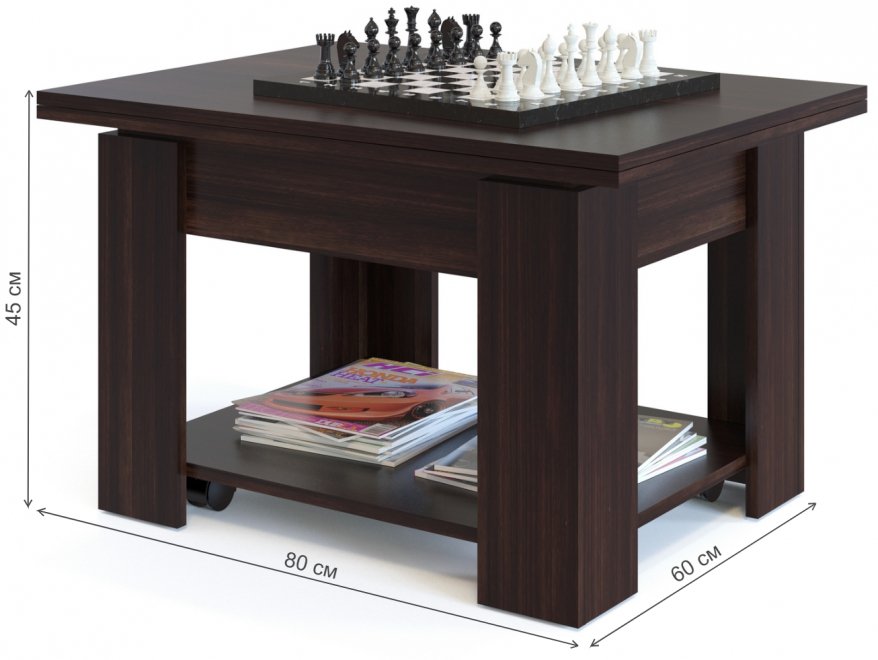 Журнальный столик СЖ-1 венге