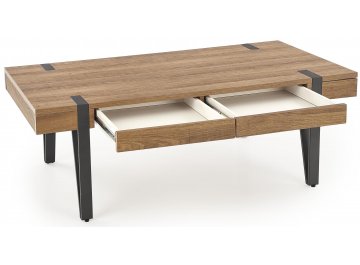 Журнальный столик Tuluza орех медовый / черный