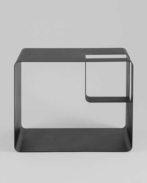 Журнальный столик Кива металл черный