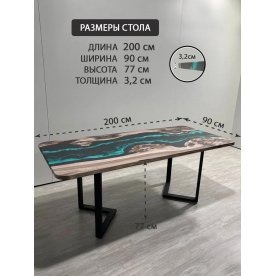 Деревянный стол 4.13/200/90/32/3.1