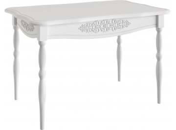 Обеденный стол Ассоль АС-31 белое дерево