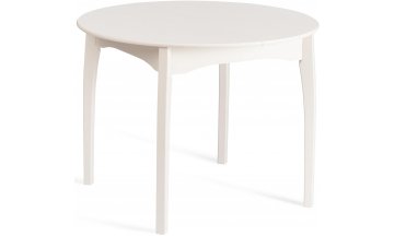 Деревянный стол Diamante 100х100+30х75