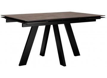 Раздвижной стол DikLine DM140 хромикс бронза / черный