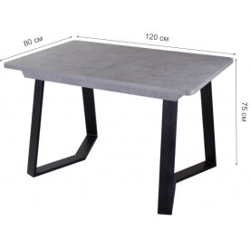 Деревянный стол Джаз ПР-1 СБ/СБ / 92-1 ЧР