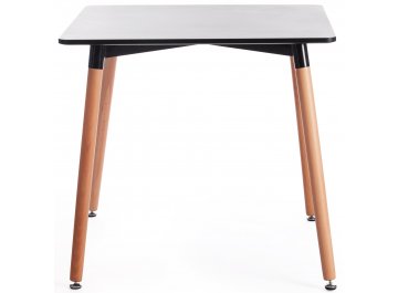 Обеденный стол John черный / натуральный