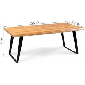 Деревянный стол Дживан