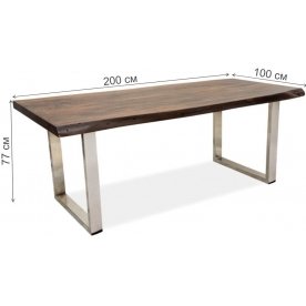 Деревянный стол Дживан