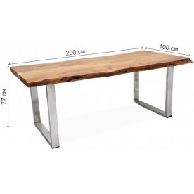 Деревянный стол Дживан