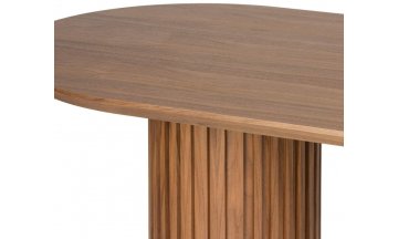 Стол деревянный обеденный Moderna 220х90 орех