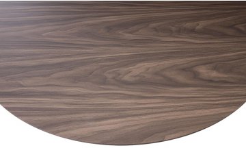 Деревянный стол Patrik 110 американский орех / черный муар