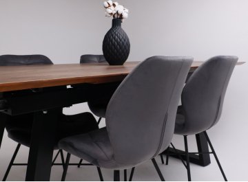 Деревянный стол Сангай 160(220)х80