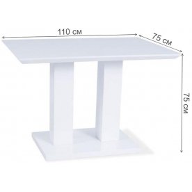 Деревянный стол Tower