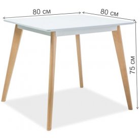 Деревянный стол Declan II 80