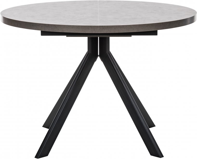 Деревянный стол Таун камень темный / черный