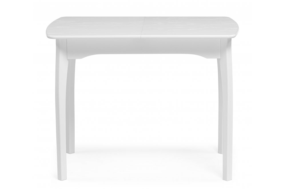 Деревянный стол Терзот прямоугольный 100(130)х70х76 белый