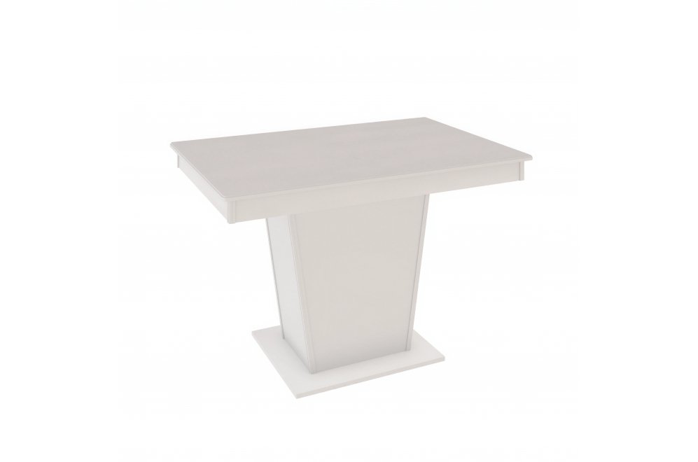 Деревянный стол Валенсия раскладной белый
