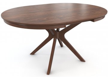 Стол складной Verona 1100 круглый 110/141x110x76 орех американский