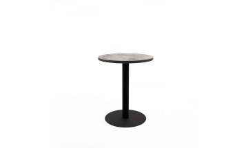 Обеденный стол RADIUS basalt/черный