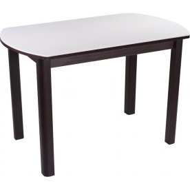 Стол Альфа ПО КМ венге / камень 04 / ножка 04 венге