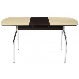 Стол Альфа ПО КМ венге / камень 06 / ножка 01