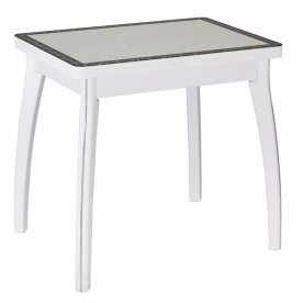 Стол Чинзано М-2 ст-34 белый / Д-0 / ножки 07 белые