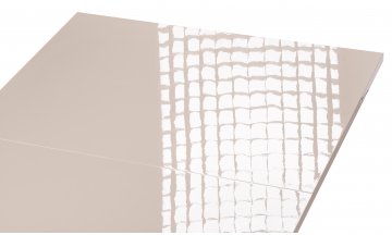 Стол деревянный обеденный Варгас батл рокк / бежевый глянец