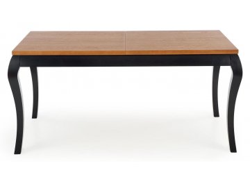 Раздвижной стол Windsor 160-240/90/76 дуб темный / черный