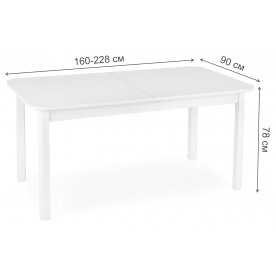 Деревянный стол Florian 160-228/90/78