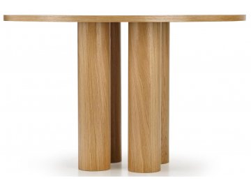 Обеденный стол Elefante okragly 120/77 дуб натуральный