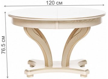 Деревянный стол Ромео 1Р