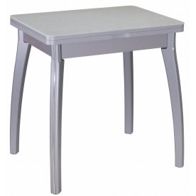 Стол Реал М-2 КМ 07 серый / ножка МДФ 07 серый