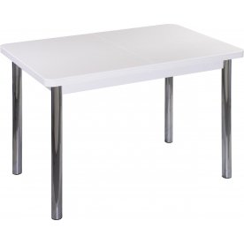 Стол Реал ПР КМ белый / камень 04 / ножка 02