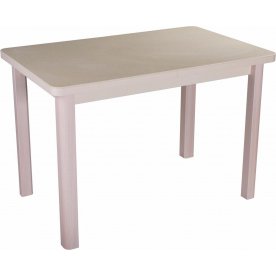 Стол Реал ПР КМ крем / камень 06 / ножка 04 молочный дуб