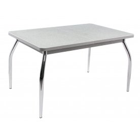 Стол Реал ПР КМ серый / камень 07 / ножка 01