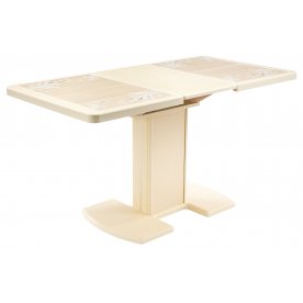 Стол Шарди ПР крем / плитка 42 / ножка 05 крем