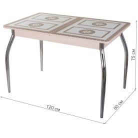 Стеклянный стол Танго ПР-1 01