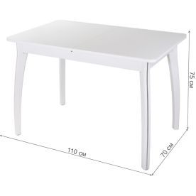 Стеклянный стол Танго ПР 07