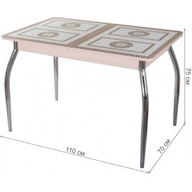 Стеклянный стол Танго ПР 01