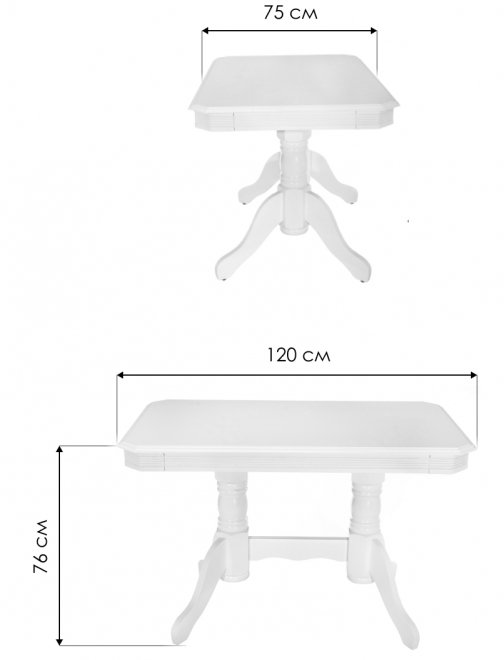 Стол Verona white