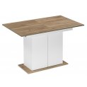 Деревянный стол Carla белый / крафт золотой