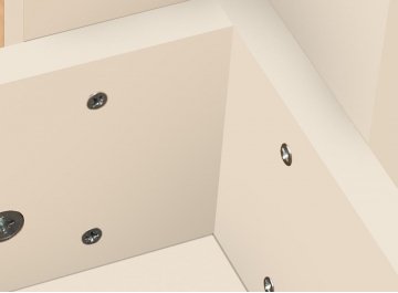 Обеденный стол Промо Тип 2 белый / белый