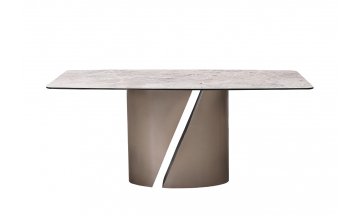 Керамический стол 57EL-94100 240х100х75 серый керамика