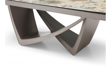Керамический стол DT2407 серый металлик